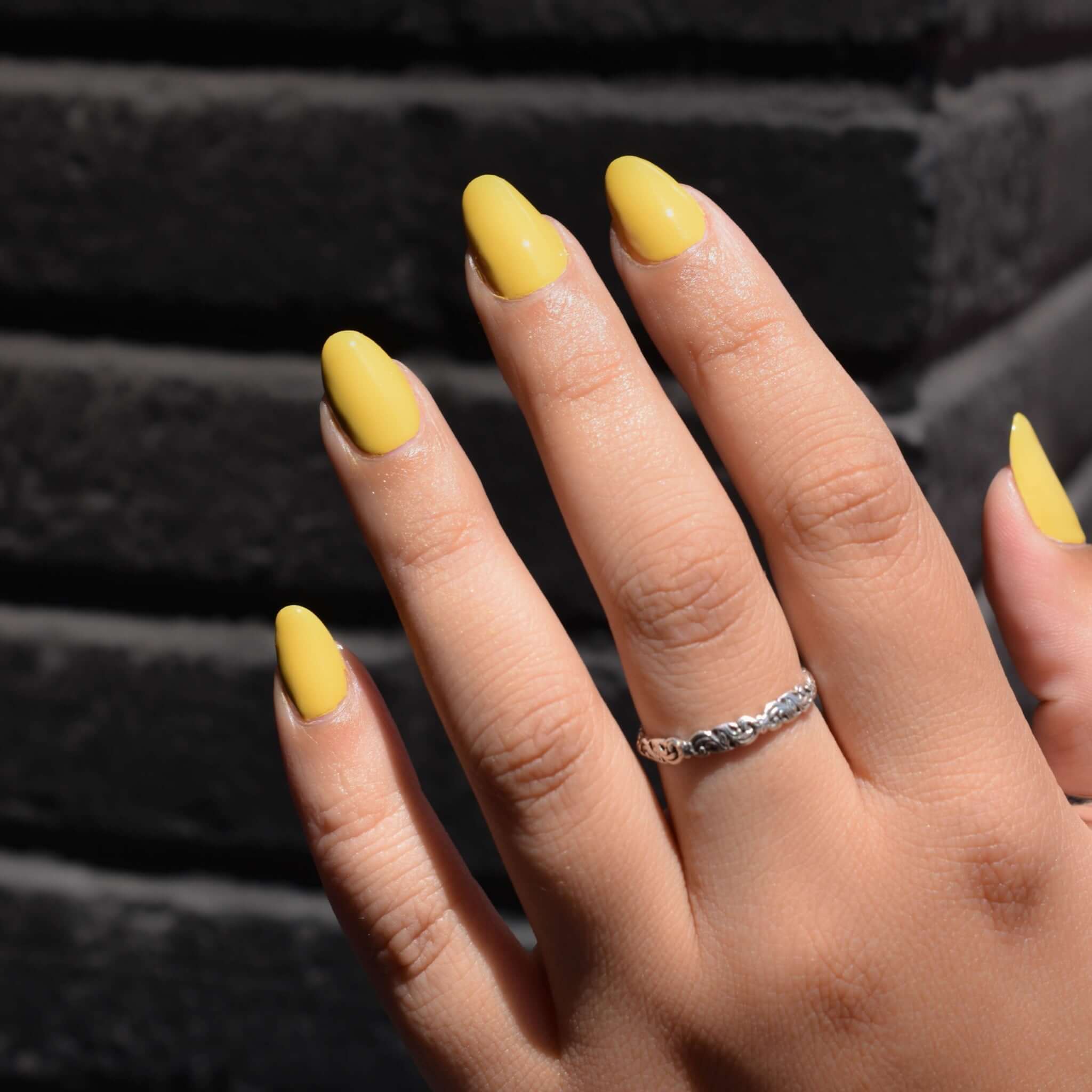 Pastel Yellow Nails - Etsy